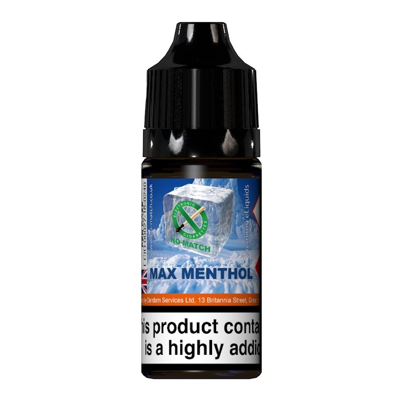 Max Menthol flavoured e-liquid